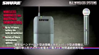 SHURE BLX288/PG58 ワイヤレスデュアルセット | パンダスタジオ
