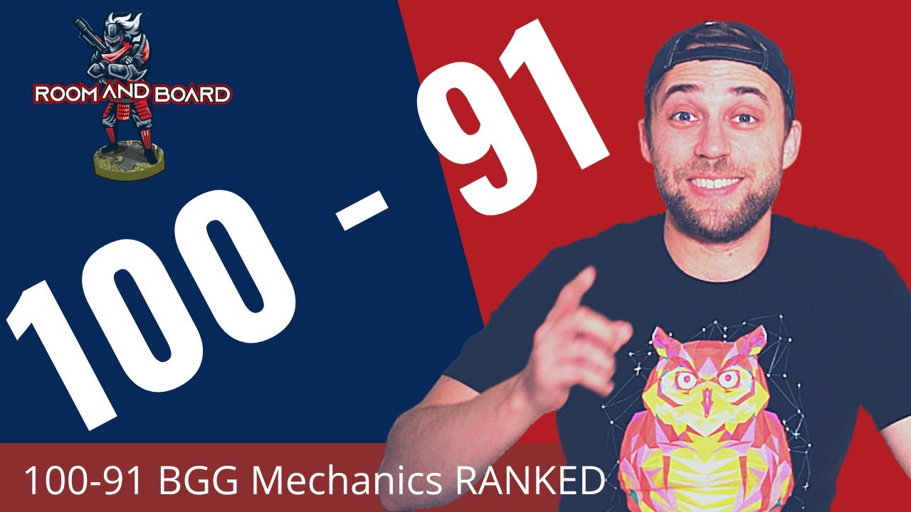 Top 100 Board Game Mechanics RANKED (10091) YouTube
