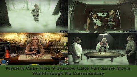 Mystery Case Files 9 Shadow Lake Full Game Movie Walkthrough No Commentary