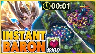 THE 1 SECOND BARON BUG (ONLY WITH ZYRA) - BunnyFuFuu | League Of Legends