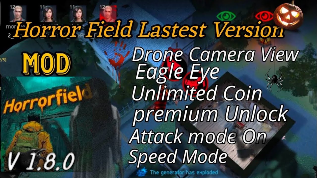 Horror Field MOD Menu Apk V 1.8.0 (Primium Unlock 🔓)