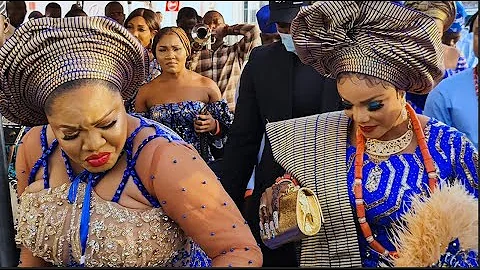 See Iyabo Ojo And Children 2nd Millionaire Outfit As Toyin Abraham Welcome Her In With Dance