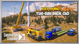 Construction Simulator (Europe) #8 - Xây Dựng "Cánh Quạt Điện Gió" Siêu Khủng Trên Đồi screenshot 2