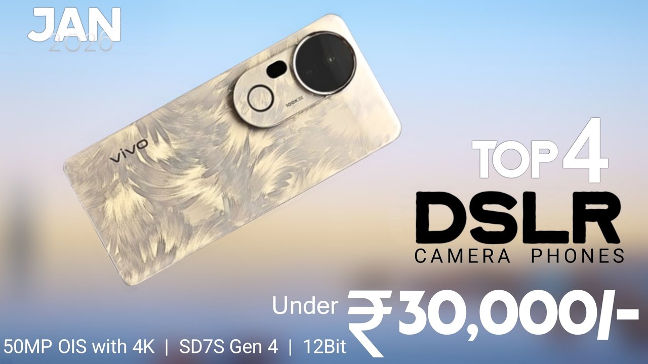 Top 4 Camera Smartphones Under 30000 [ January 2026 ] | Under 30000 Best Camera Phone !