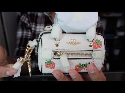 coach mini rowan bag charm｜TikTok Search