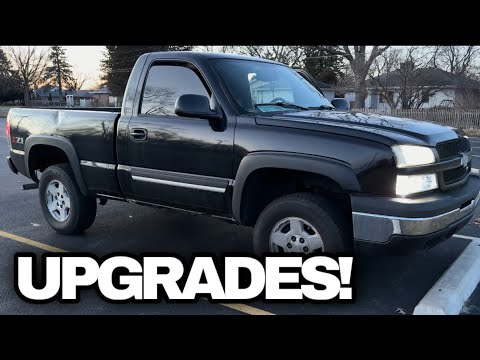 NEXT UPGRADES FOR MY 2005 SILVERADO Z71 SINGLE CAB! - YouTube