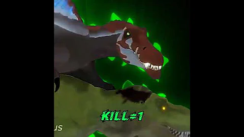 aura spino & i-rex kill countdown....coocked🔥☠️#trex #spinosaurus #giganotosaurus #indominusrex