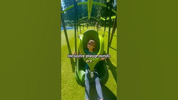 New inclusive playground tour! #shorts #inclusion #nonprofit