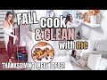 ULTIMATE FALL CLEAN WITH ME & COOK | ALL DAY CLEANING | EXTREME SPEED CLEANING MOTIVATION 2020