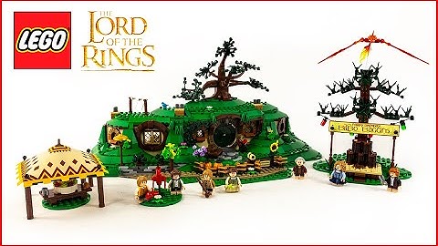 LEGO Icons 10354 The Lord of the Rings: The Shire Lego Speed Build - Brick Builder