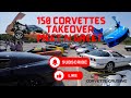 150 Corvettes takeover Lansing Michigan in First annual Michigan Corvette Roundtable Meet and Greet