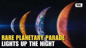 A Celestial Spectacle: Six Planets Align in the Night Sky