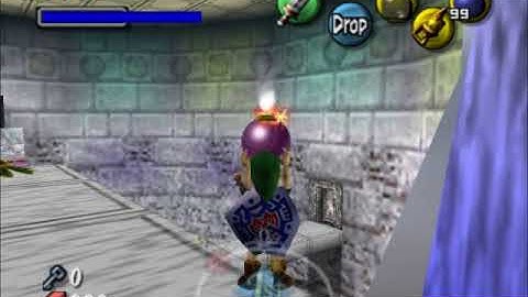 MM: Snowhead Temple Ending Hookshot Jump (100%, more)