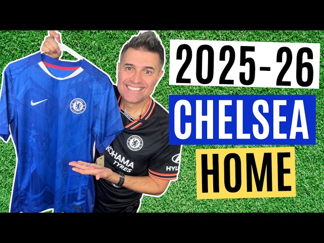 NIKE 2025-26 CHELSEA HOME STADIUM/DRI-FIT SHIRT REVIEW - 🥶 COLE