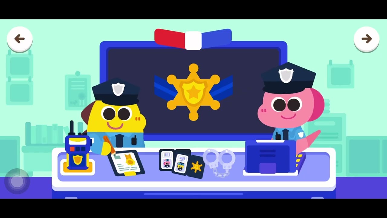 GAME DUNIA COCOBI 1 || Polisi kecil  