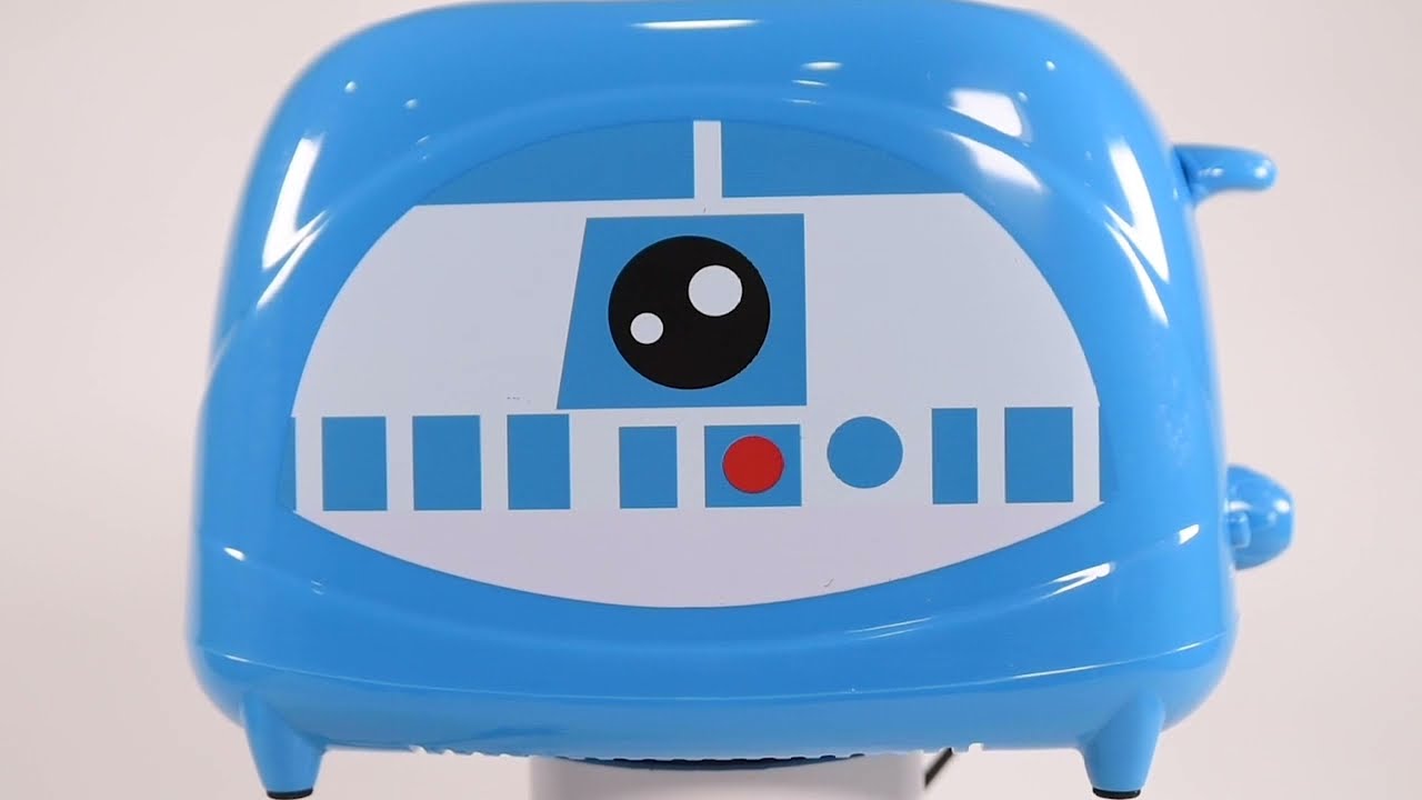 Uncanny Brands Star Wars R2-D2 Empire 2-Slice Toaster- Toasts Iconic Droid onto Your Toast
