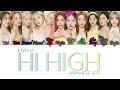 LOONA (이달의 소녀) – Hi High (Japanese Ver) Han/Rom/Eng Color Coded Lyrics