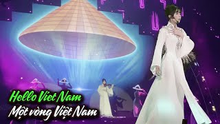 Izara Thien Nga màn trình diễn mashup tuyệt vời Hello Viet Nam - Một vòng Việt Nam