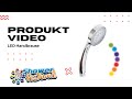 Starlyf Shower Festival | Duschkopf mit Farbwechsel LED Handbrause | Deutsch