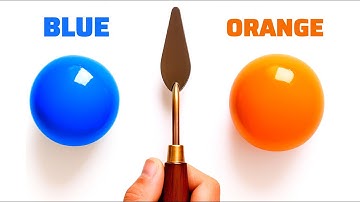 GuessThe Final Color🎨Mixing Color With  Clay,Powder,Acrylic,glitter|Satisfying video|Colormixing|Art