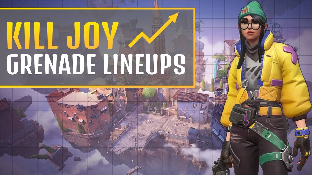 Valorant KillJoy Ascent A and B Grenade Lineups