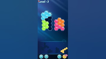 BLOCK! Hexa Puzzle! 5 Holic Level 3 (Rotate) - Lösung Solution Walkthrough