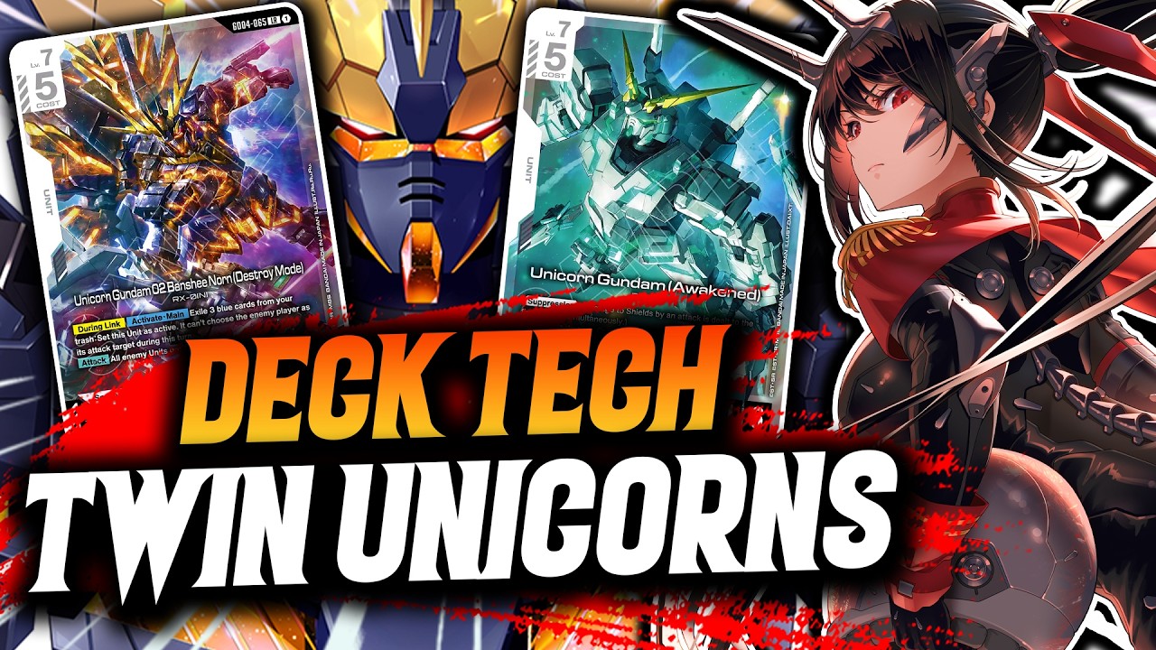 The DESTROYERS! Twin Unicorn Gundam Control Deck Tech ▻ Gundam