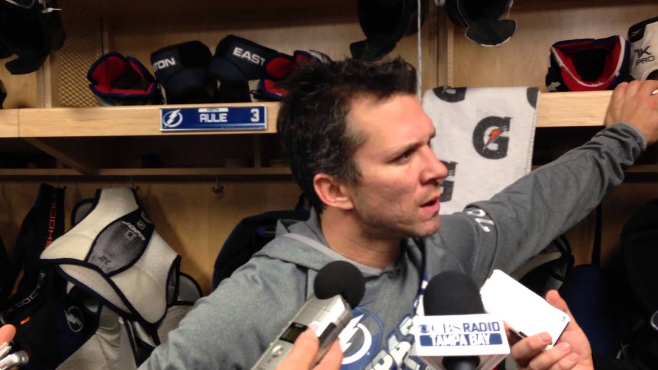 ice hockey sports city Marty St. Louis Discusses Overtime Loss To Winnipeg Jets