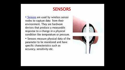 Architecture of Sensor Node