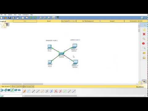 Cisco Switch VLAN Configuration Easy (CCNA) Packet Tracer