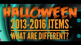 Growtopia: Halloween 2013-2016 items! (Difference and more)