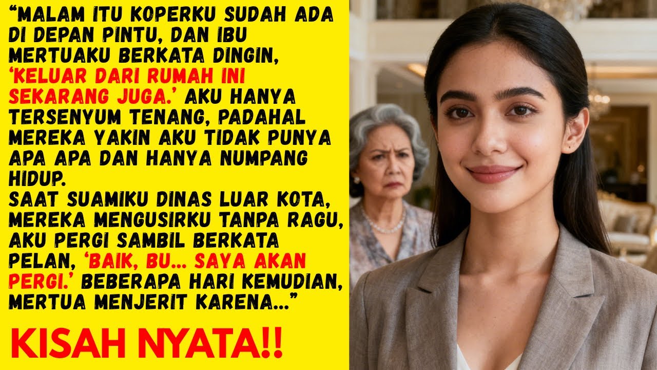 MERTUA MENGUSIRKU SAAT SUAMI DINAS DILUAR KOTA, BEBERAPA HARI KEMUDIAN DIA MENJERIT KARENA…