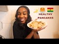 Healthy Banana Pancakes🍌🥞🇬🇭: Ghanaian inspired! || Esther Hadassah