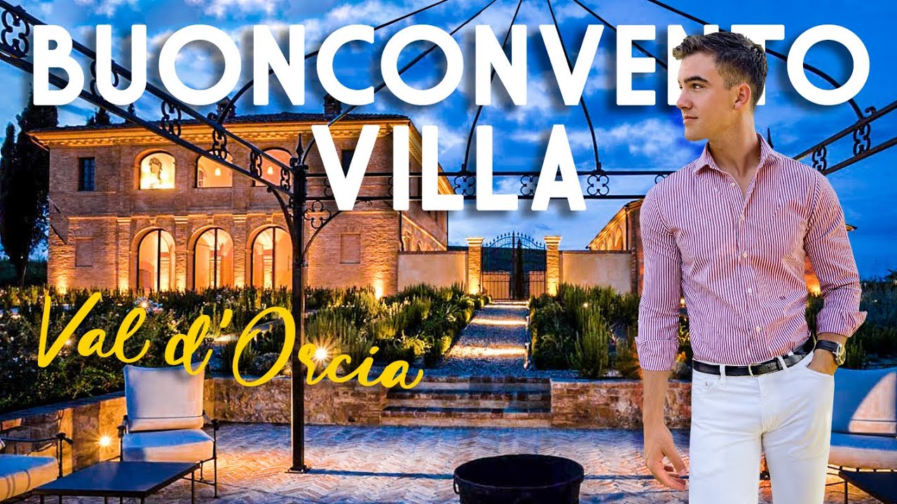 LUXURY RESTORED VILLA FOR SALE IN VAL D'ORCIA, TUSCANY COUNTRY ESTATE | VILLA DI LUSSO IN VENDITA