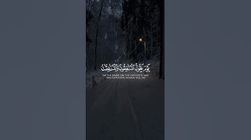 (سبحان الله وبحمده || سبحان الله العظيم) #قرآن_كريم #قرآن #القرآن_الكريم #تلاوة_خاشعة