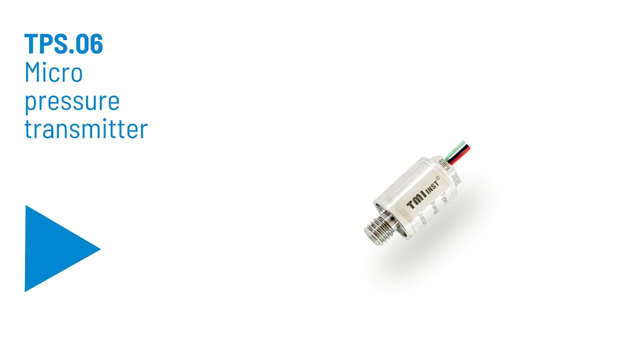 Micro Pressure Transmitter TPS.06, Thin-Film-On-Steel  technology, China Excellent Supplier