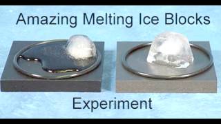 Amazing Melting Ice Blocks Experiment (Fastest ice cube melting / ice experiments)