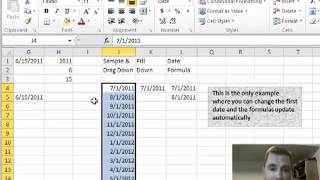 Excel Video 166 DATE, YEAR, MONTH, and DAY