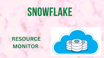 SNOWFLAKE BASICS, SNOWFLAKE TUTORIAL, SNOWFLAKE RESOURCE MONITOR ACTION