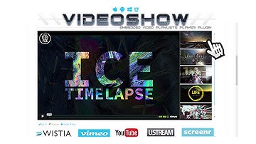 VideoShow Embed Video Playlist Player | Codecanyon Scripts and Snippets