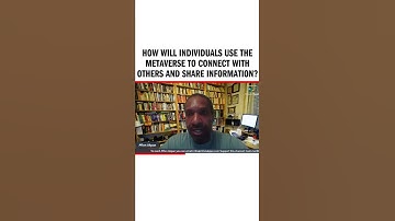 How will individuals use the metaverse to connect with others and share information?