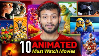 Top 10 Oscar Winning Animated Movies in 2024 | Animated Movies | vkexplain