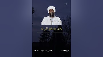 تلاوة هادئة لسورة الفجر كاملة || الشيخ أحمد محمد طاهر - حفظه الله #قرآن #تلاوات