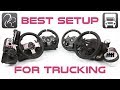 Best Wheel Setup For Sim Trucking (Logitech or Thrustmaster?)