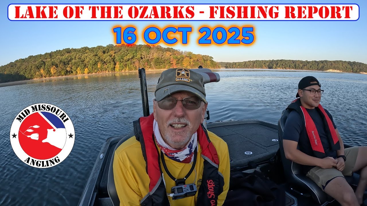 Lake of the Ozarks Bass Fishing – 16 Oct 2025 | Fishing report
