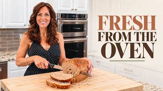 New Honey Oat Bread Recipe + Cozy Autumn Chicken | 100% fresh milled flour