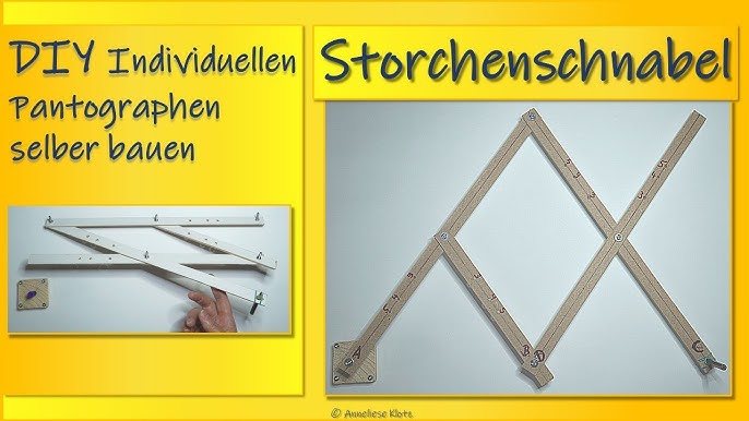 Only 1 step to enlarge or reduce your sketch with the pantograph (2_1) 