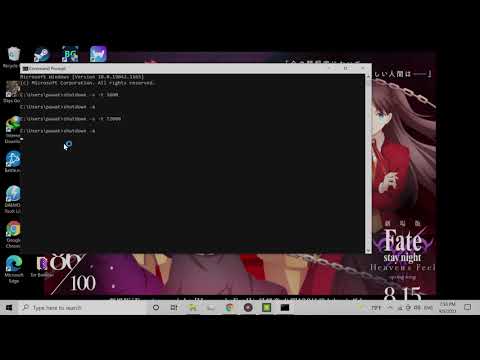 ตั้งเวลา shutdown windows 10 2022 วิธีตั้งเวลา shutdown pc(How to set pc shutdown on timer)