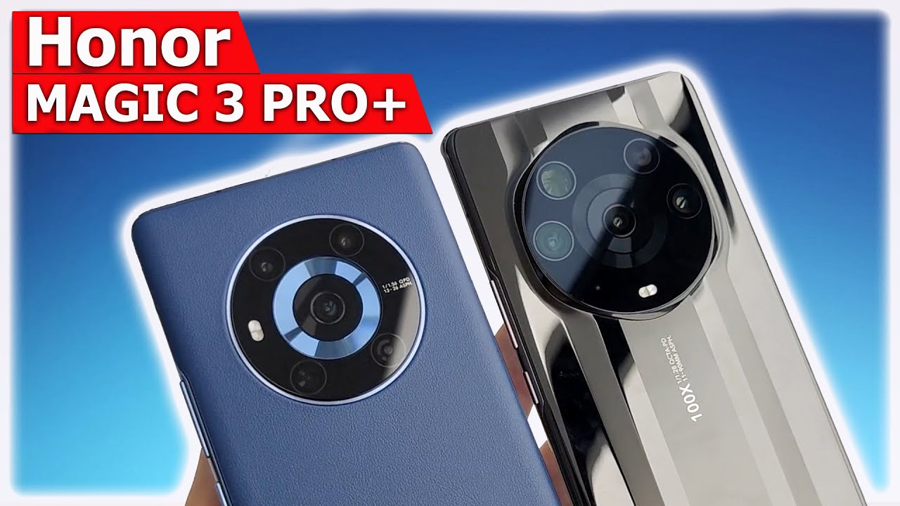 CAMERA MONSTRO!!! Honor Magic 3 Pro plus - YouTube