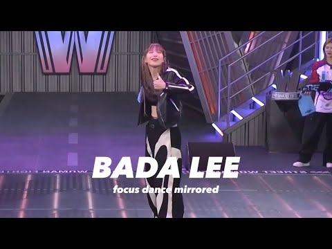 Street Woman Fighter 2 - “Smoke” Coreography Dance Mirrored by Bada Lee (Bada Lee Focus)